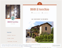 Tablet Screenshot of iltorchiobrianza.com